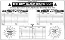 Dry Blackthorn Cup Score Card