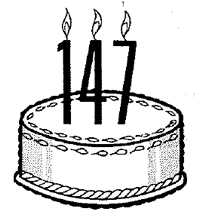 147 Birthday Cake